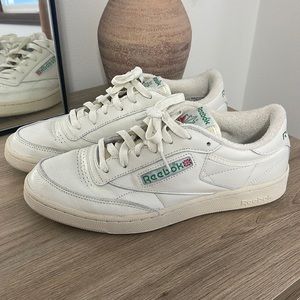 Men’s Reebok Off White Club C 85 Vintage Shoes